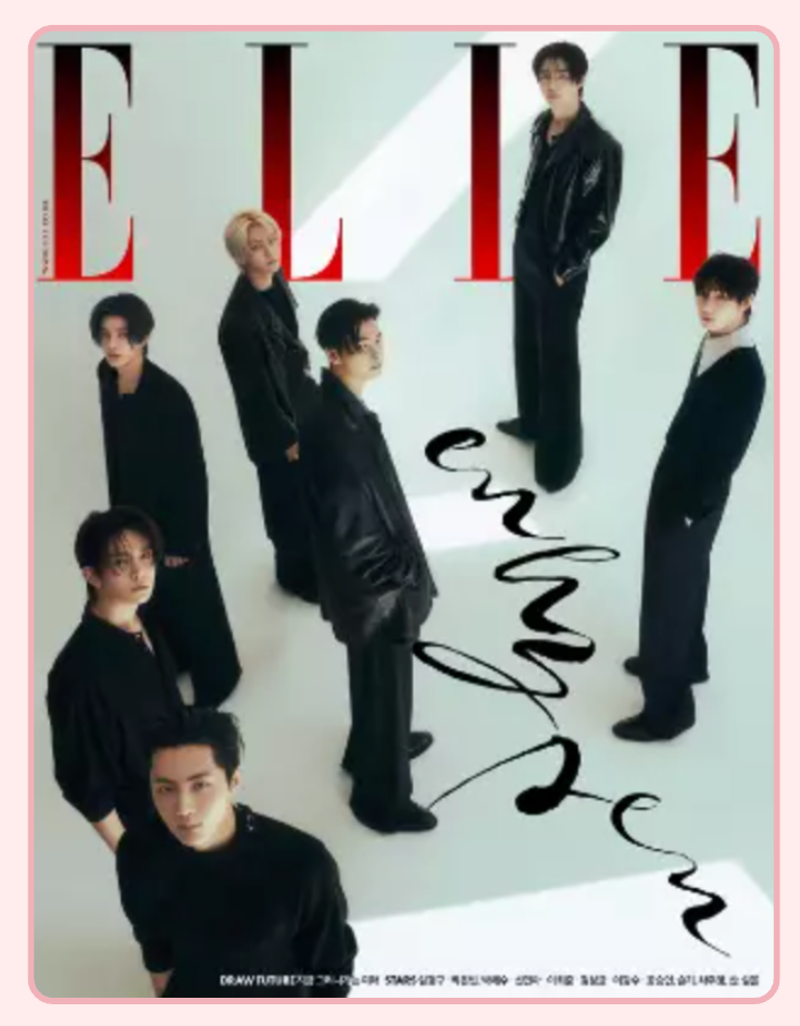 ENHYPEN - Elle Korean Magazine Avril 2025