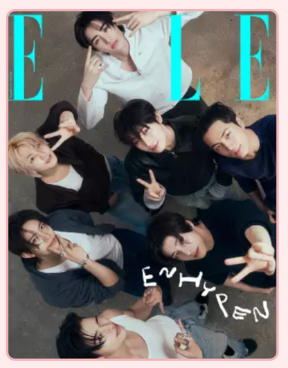 ENHYPEN - Elle Korean Magazine Avril 2025