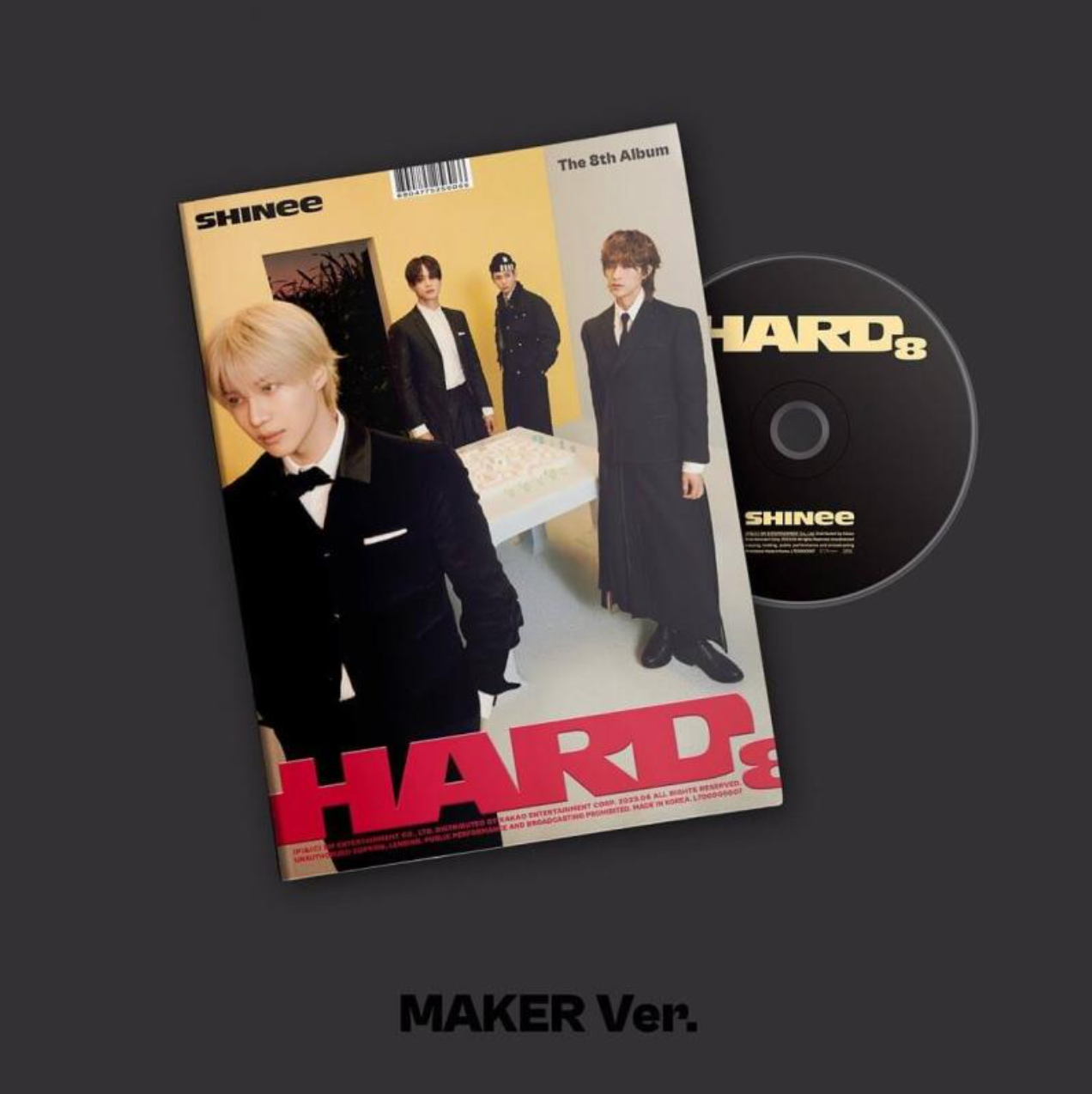 SHINee -8TH ALBUM [HARD] PHOTOBOOK Ver.