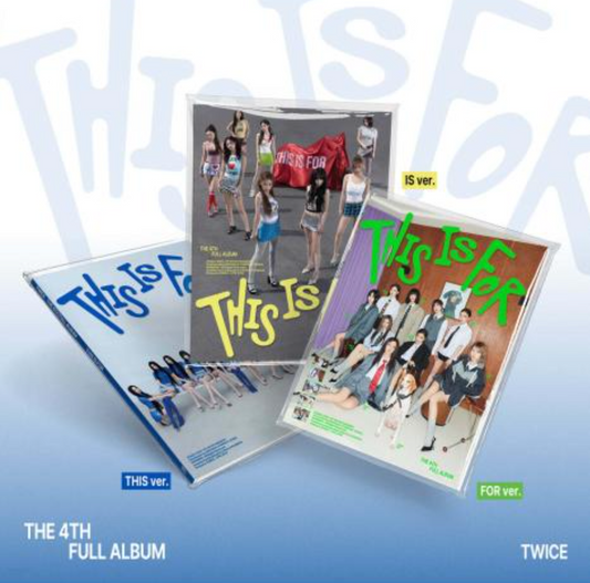 TWICE - 4th Full Album [THIS IS FOR] Standard Ver.
