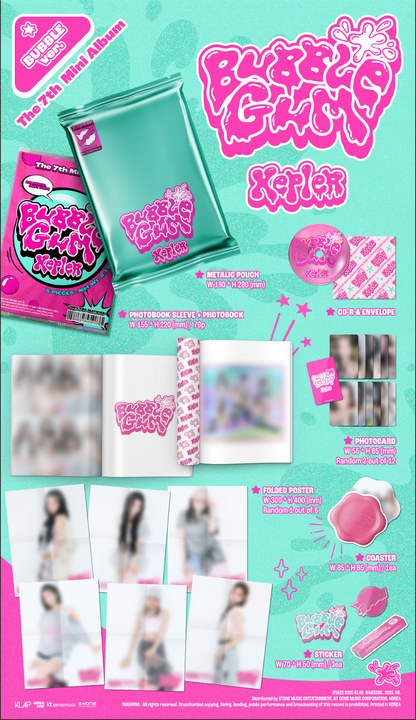 [MAKESTAR Pre-Order Event] Kep1er - 7th Mini Album [BUBBLE GUM]