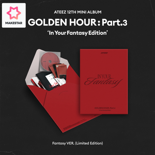 ATEEZ - [GOLDEN HOUR : Part.3 ‘In Your Fantasy Edition’] (Limited) [MAKESTAR POB]