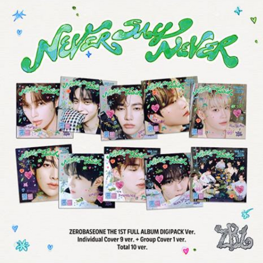 ZEROBASEONE - The 1st Full Album [NEVER SAY NEVER] (DIGIPACK Ver.)