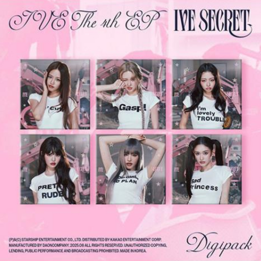 IVE - 4th EP [IVE SECRET] Digipack Ver.