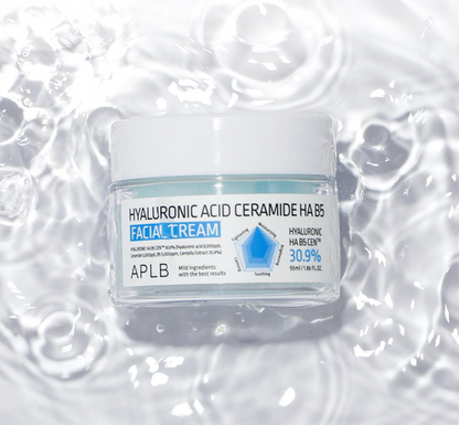 APLB - Crème Visage Acide Hyaluronique Céramide HA B5 55 ml