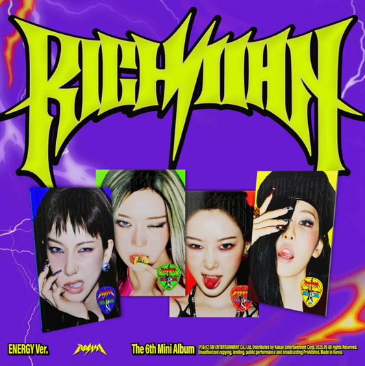 Aespa - 6th Mini Album [Rich Man] ENERGY Ver.