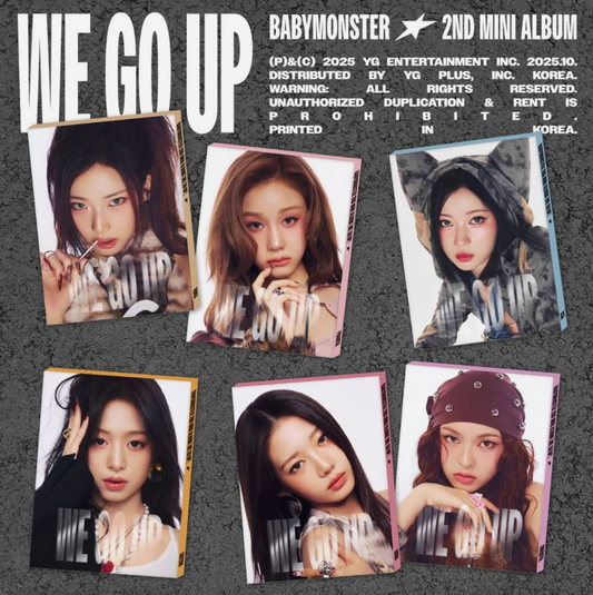 BABYMONSTER - 2nd Mini Album [WE GO UP] (PATTERN Ver.)