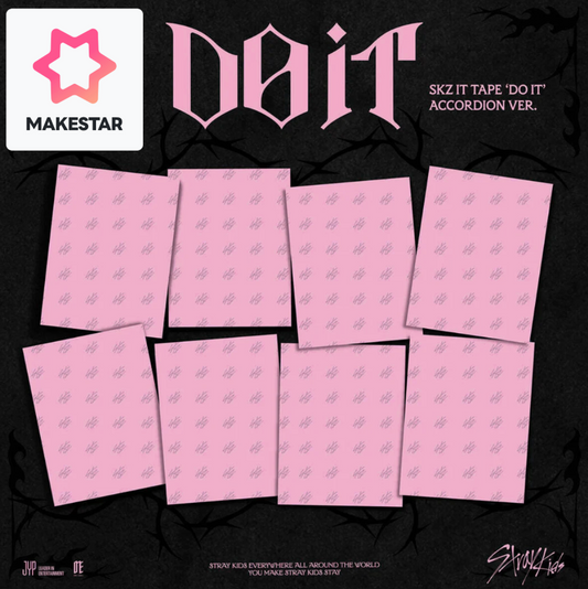 [MAKESTAR Pre-Order Event] Stray Kids - SKZ IT TAPE [DO IT] Accordion Ver.