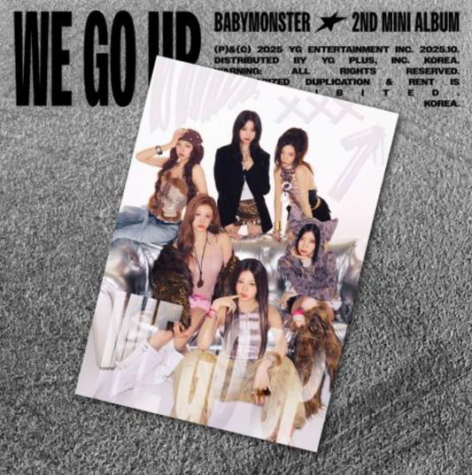 BABYMONSTER - 2nd Mini Album [WE GO UP] (POSTCARD Ver.)