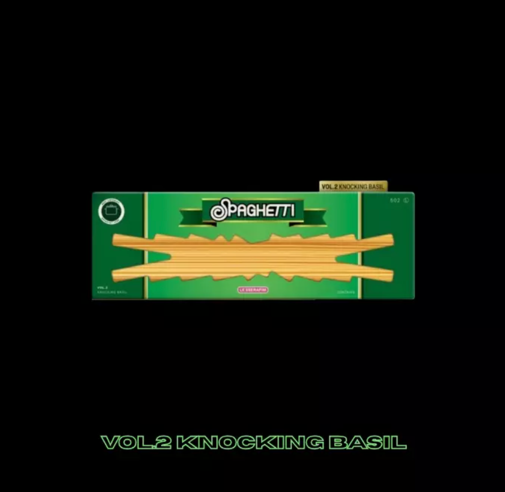 LE SSERAFIM - 1st Single Album [SPAGHETTI] Standard Ver.