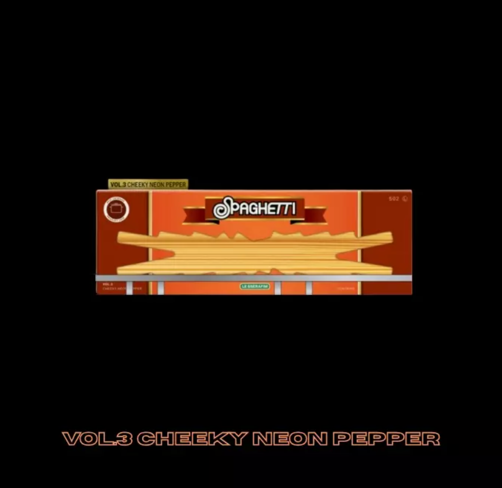 LE SSERAFIM - 1st Single Album [SPAGHETTI] Standard Ver.