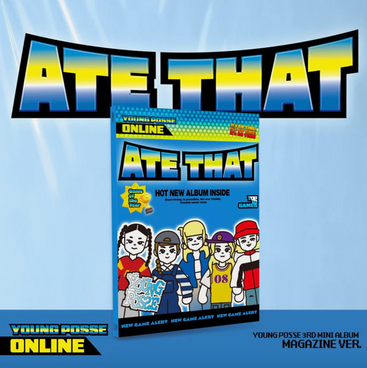 YOUNG POSSE - EP [ATE THAT] Magazine Ver.