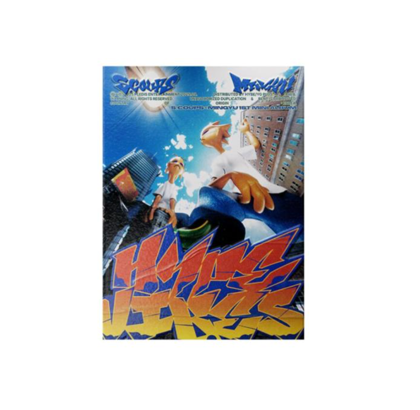 S.COUPS X MINGYU (SEVENTEEN) - 1st Mini Album [HYPE VIBES] Standard Ver.