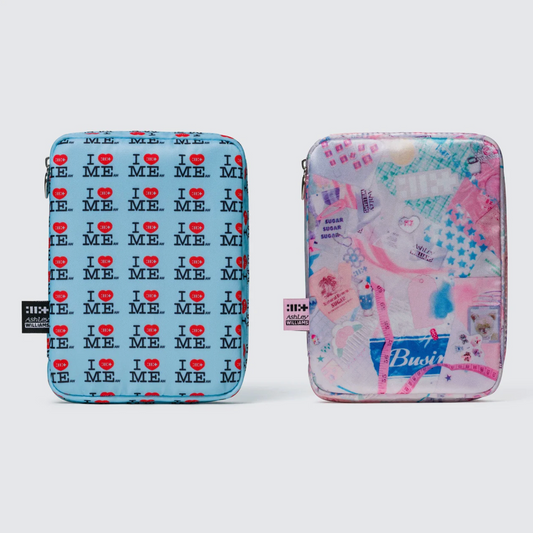 ILLIT - 1st Single Album [NOT CUTE ANYMORE]  ILLIT x Ashley Williams Pouch Ver.