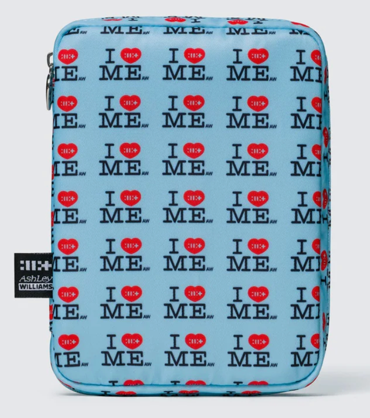 ILLIT - 1st Single Album [NOT CUTE ANYMORE]  ILLIT x Ashley Williams Pouch Ver.