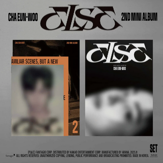 CHA EUN WOO (ASTRO) - 2nd Mini Album [ELSE] Standard Ver.