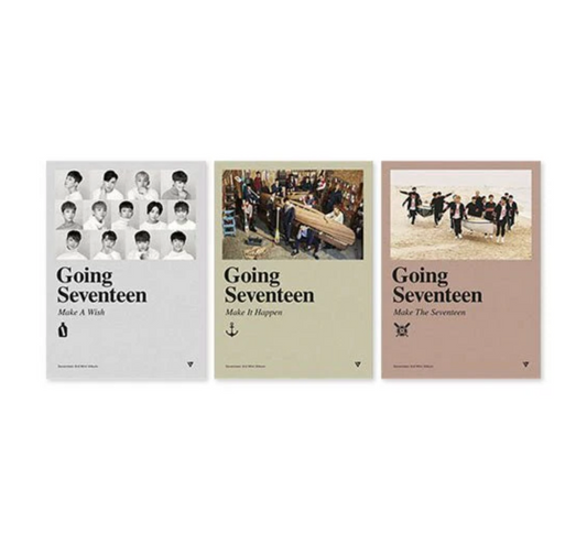 SEVENTEEN - 3RD MINI ALBUM [GOING SEVENTEEN] RE-RELEASE