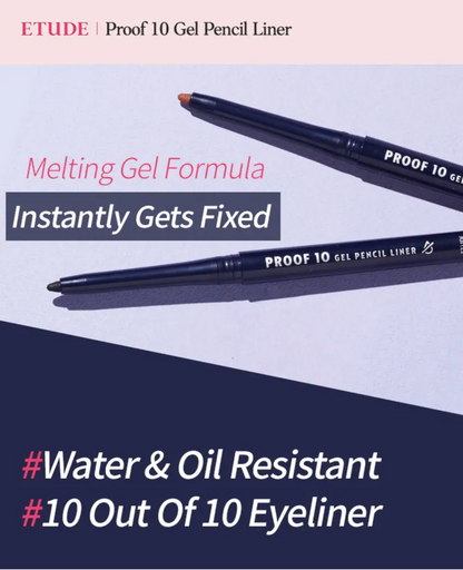 ETUDE Proof 10 Gel Pencil Liner