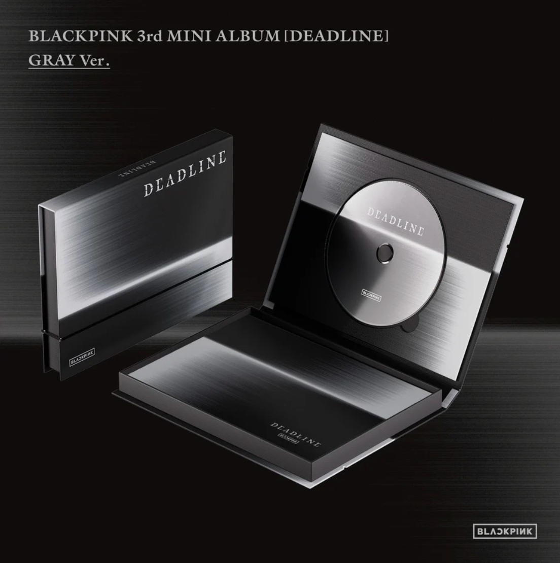 BLACKPINK - 3rd Mini Album [DEADLINE] GRAY Ver.