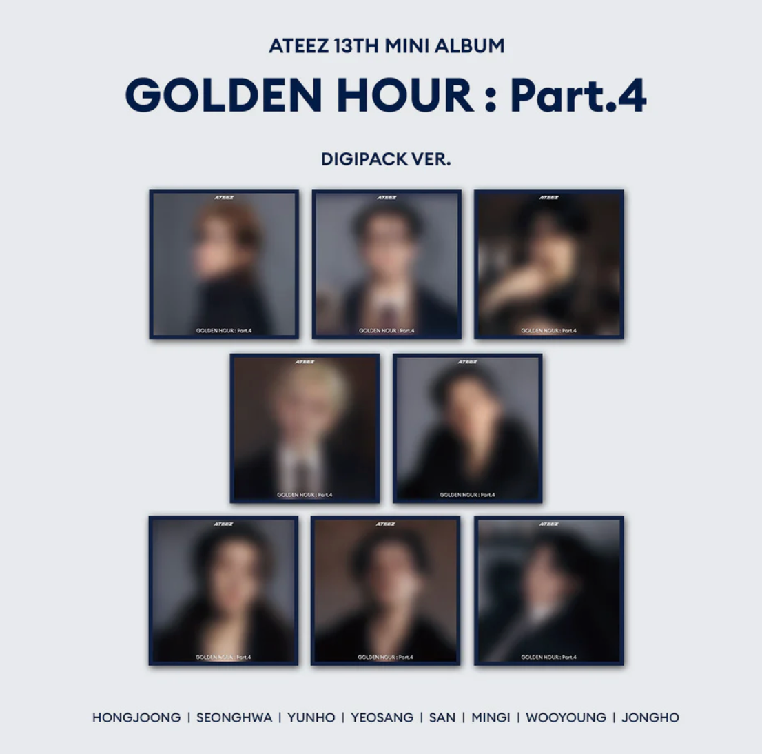 ATEEZ - [GOLDEN HOUR : Part.4] DIGIPACK Ver.