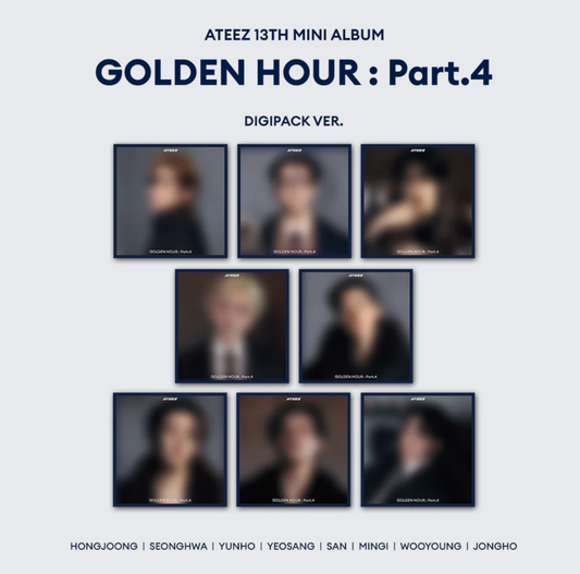 ATEEZ - [GOLDEN HOUR : Part.4] DIGIPACK Ver.