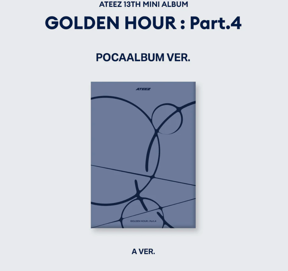 ATEEZ - [GOLDEN HOUR : Part.4] POCAALBUM Ver.