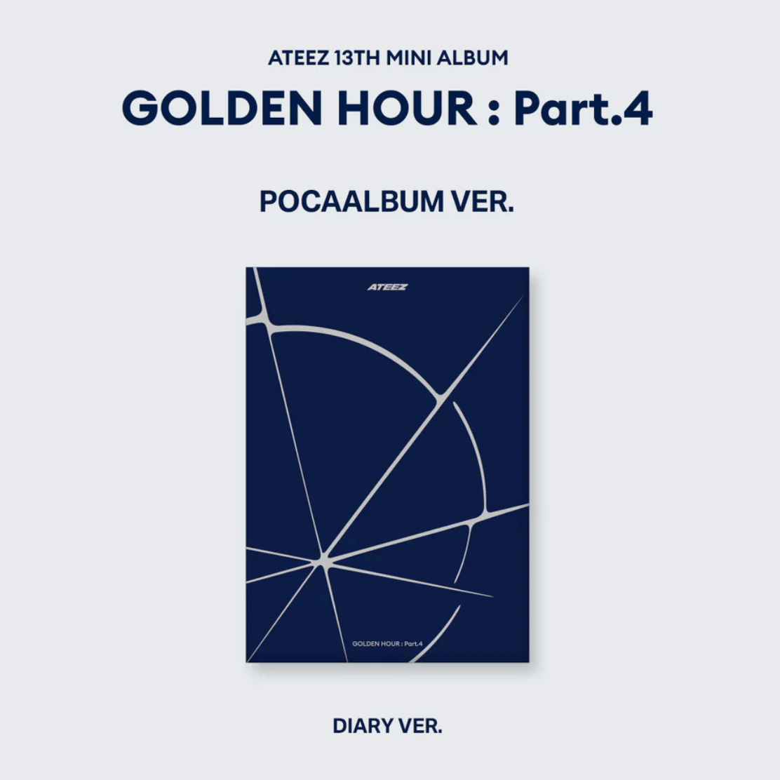 ATEEZ - [GOLDEN HOUR : Part.4] POCAALBUM Ver.