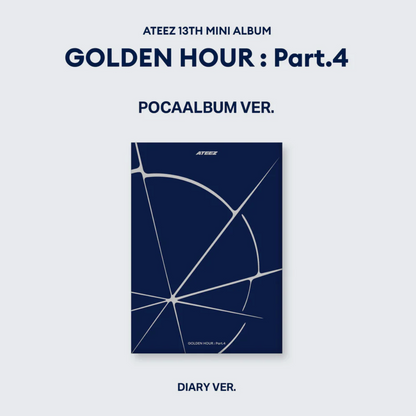 ATEEZ - [GOLDEN HOUR : Part.4] POCAALBUM Ver.