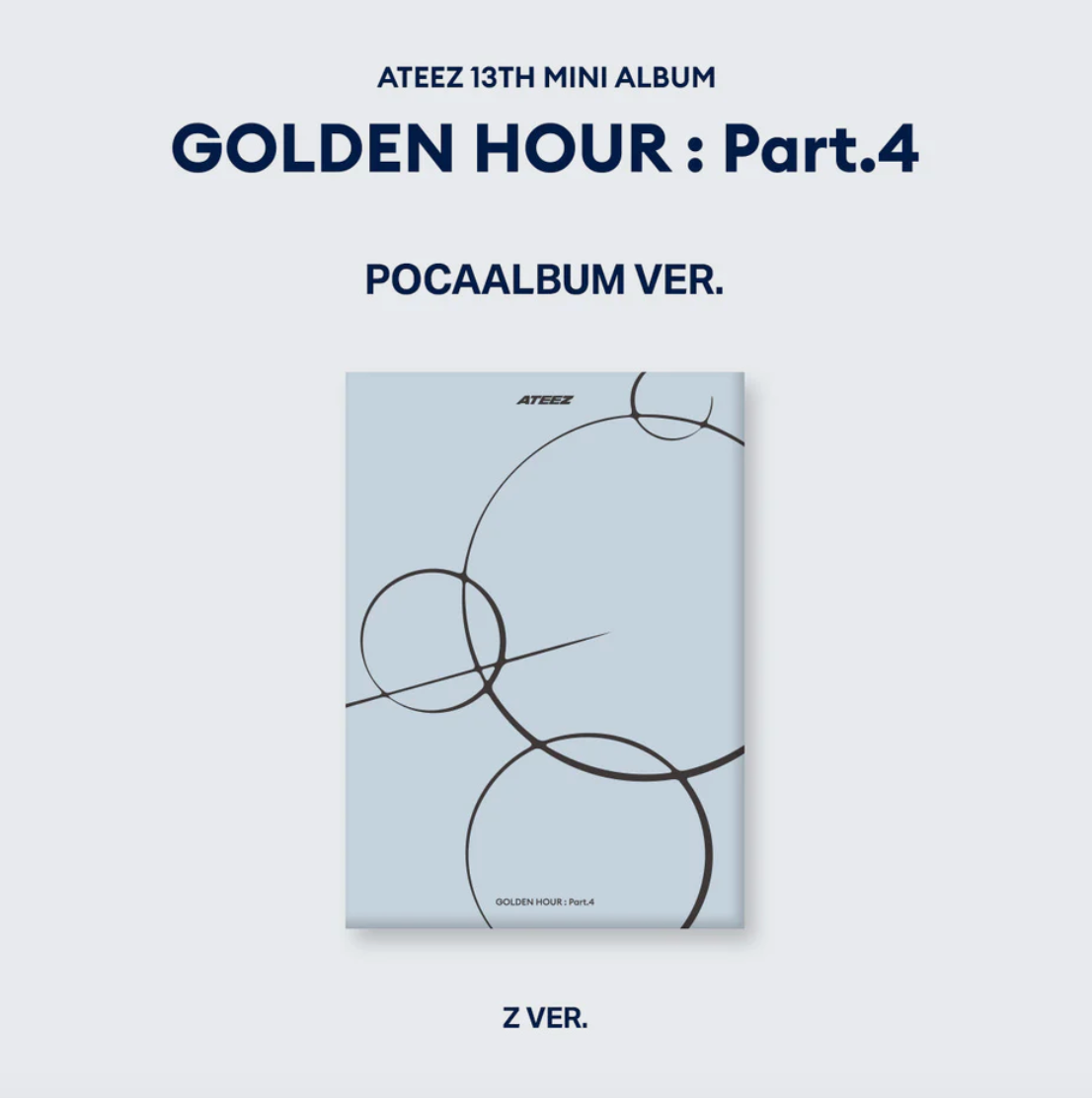 ATEEZ - [GOLDEN HOUR : Part.4] POCAALBUM Ver.