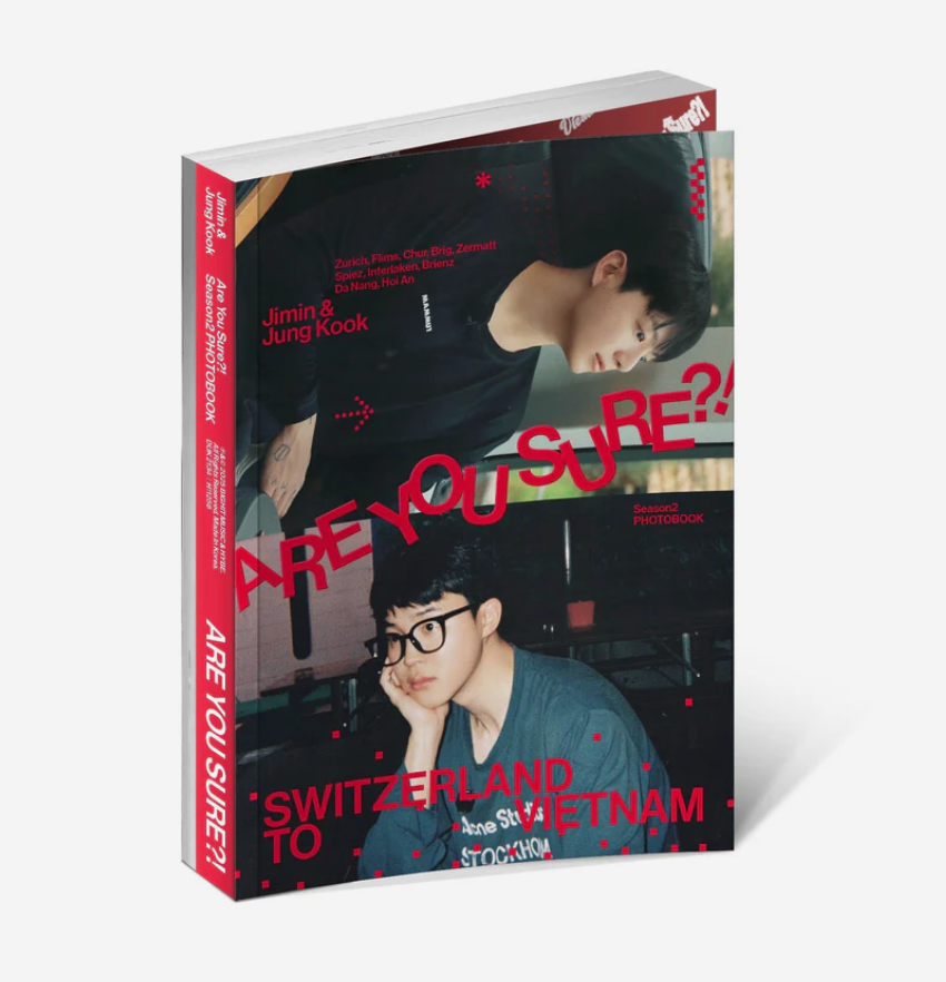 Jimin x Jung Kook (BTS) - [ARE YOU SURE?! SEASON2] PHOTOBOOK