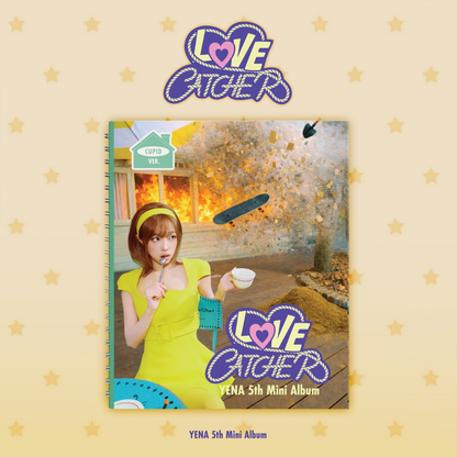[MAKESTAR Pre-order Release Party] YENA - 5th Mini Album [LOVE CATCHER] PHOTOBOOK Ver.