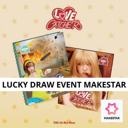 [MAKESTAR Pre-order Release Party] YENA - 5th Mini Album [LOVE CATCHER] PHOTOBOOK Ver.