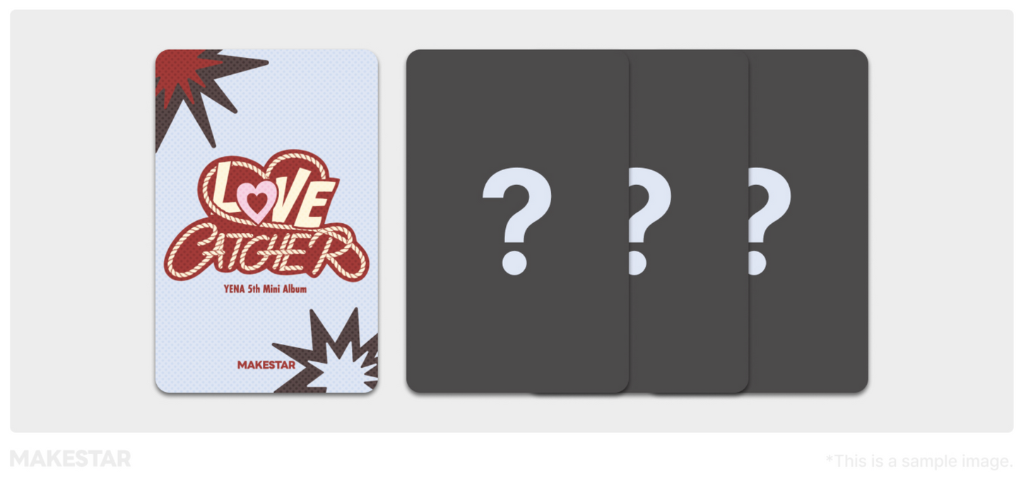 [MAKESTAR Pre-order Release Party] YENA - 5th Mini Album [LOVE CATCHER] PHOTOBOOK Ver.