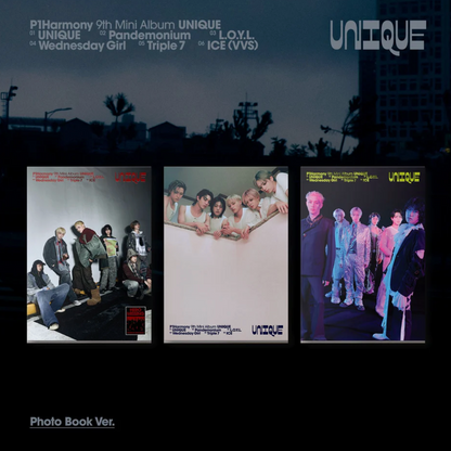 P1Harmony - 9th Mini Album [UNIQUE] Photobook Ver.
