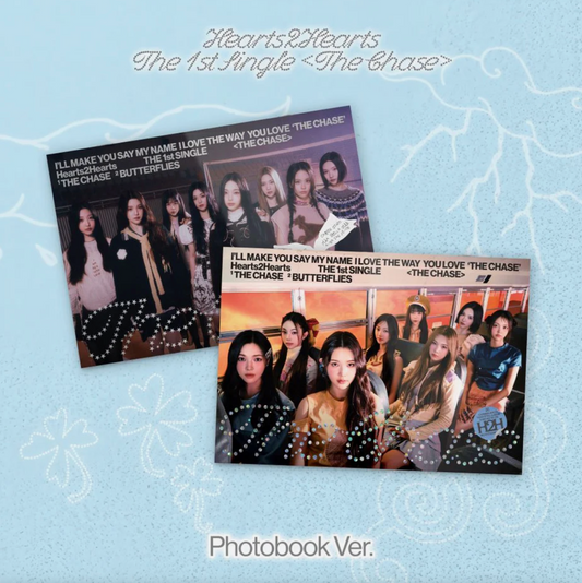 Hearts2Hearts - 1st Single Album [The Chase] Photobook Ver.