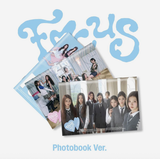 Hearts2Hearts - 1st Mini Album [FOCUS] Photobook Ver.