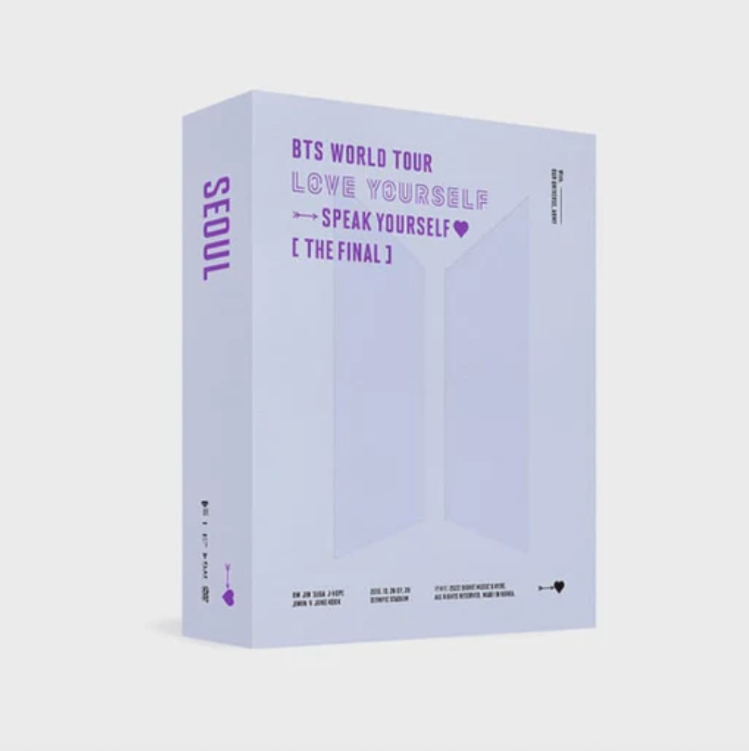 BTS - WORLD TOUR ‘LOVE YOURSELF : SPEAK YOURSELF’ [THE FINAL] DVD