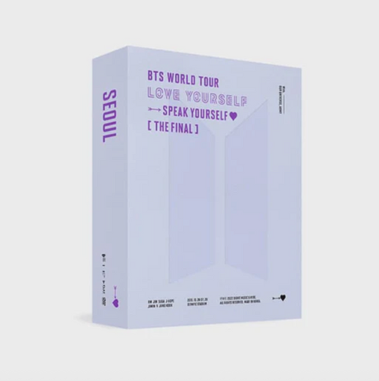 BTS - WORLD TOUR ‘LOVE YOURSELF : SPEAK YOURSELF’ [THE FINAL] DVD