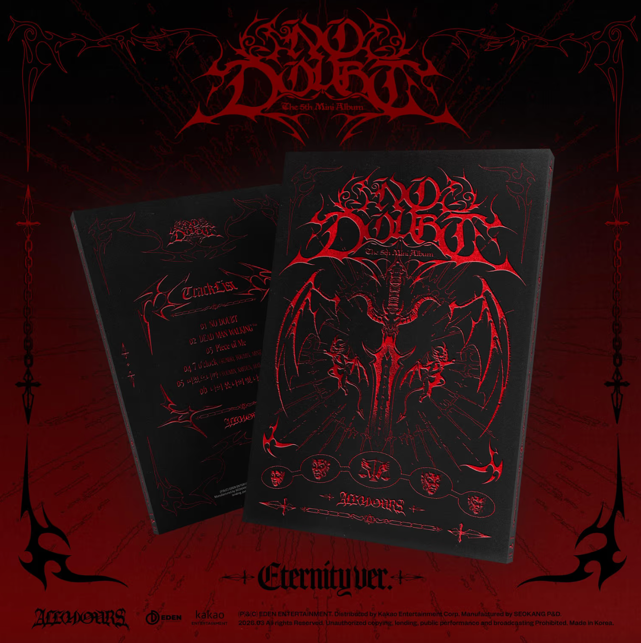 ALL(H)OURS - 5th Mini Album [NO DOUBT]