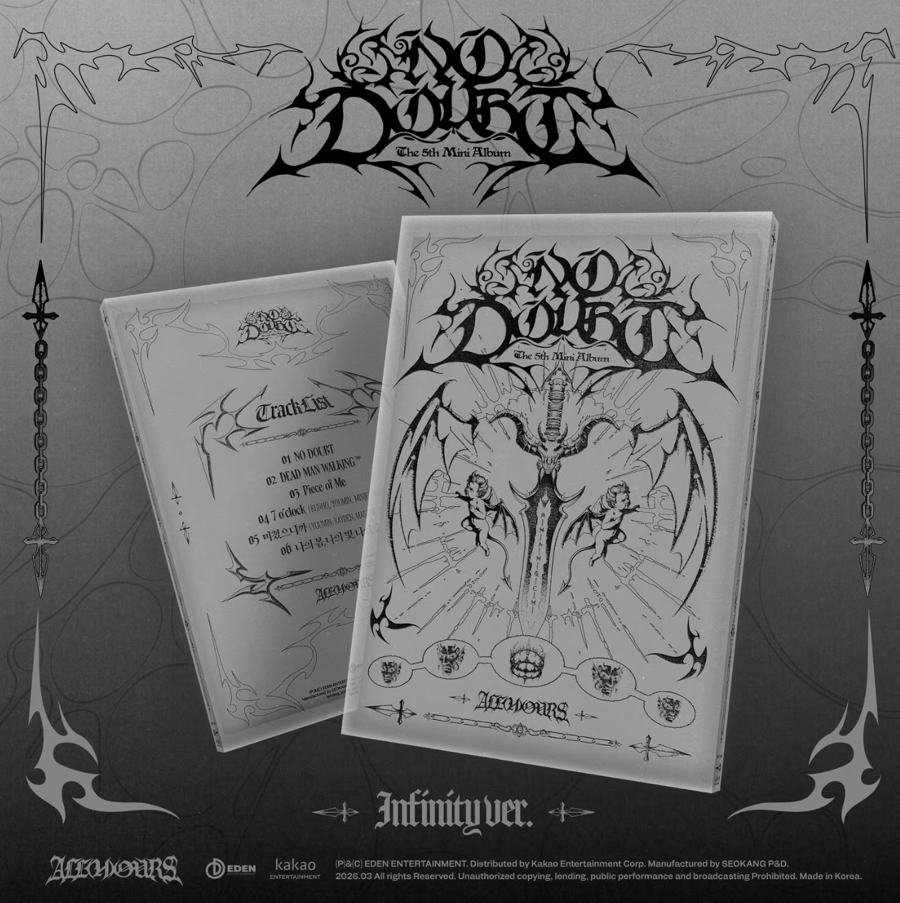 ALL(H)OURS - 5th Mini Album [NO DOUBT]