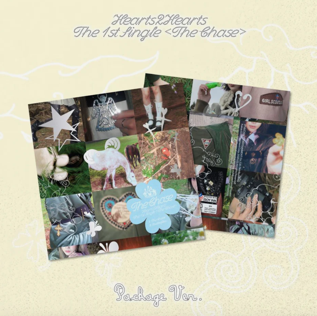 Hearts2Hearts - 1st Single Album [The Chase] Package Ver.