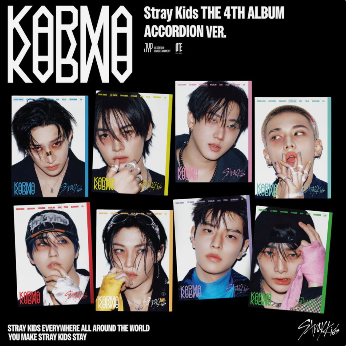 Stray Kids - 4th Album [KARMA] (ACCORDION Ver.)