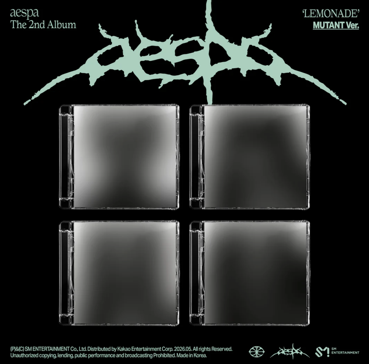 aespa - 2nd Album [LEMONADE] MUTANT Ver.
