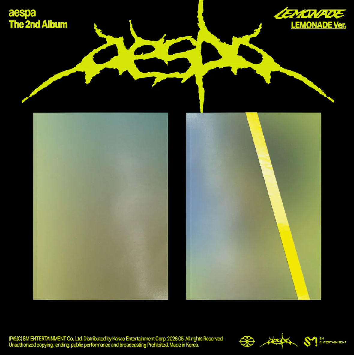 aespa - 2nd Album [LEMONADE] LEMONADE Ver.