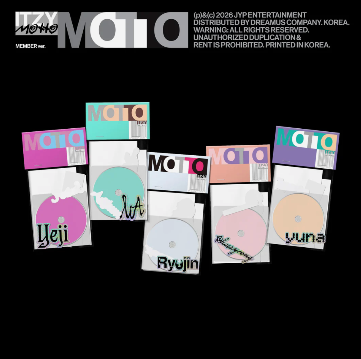 ITZY - [Motto] MEMBER Ver.