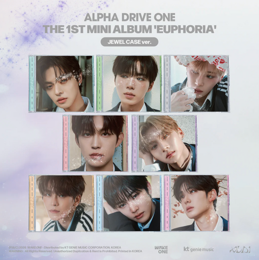 ALPHA DRIVE ONE - 1st Mini Album [EUPHORIA] JEWEL CASE Ver.
