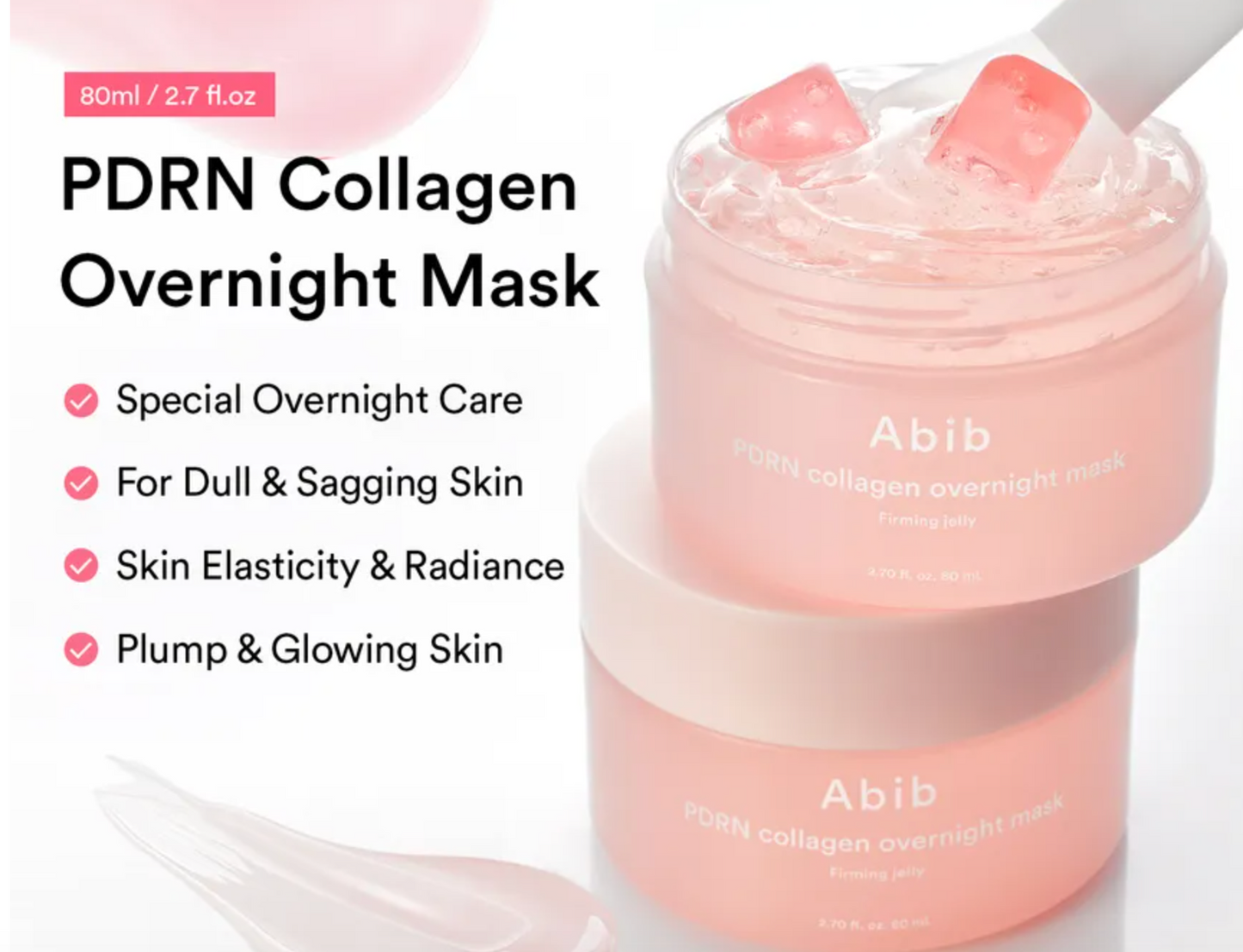 ABIB - PDRN Collagen Overnight Mask Firming Jelly