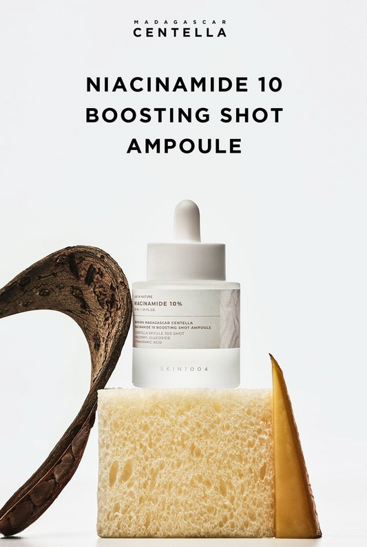 SKIN1004 - Lab in Nature Madagascar Centella Niacinamide 10 Boosting Shot Ampoule - Ampoule booster éclat