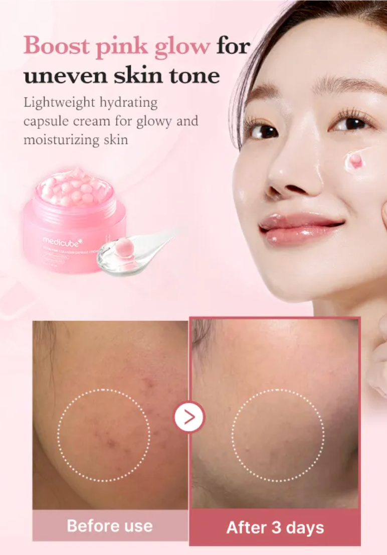 medicube - PDRN Pink Collagen Capsule Cream
