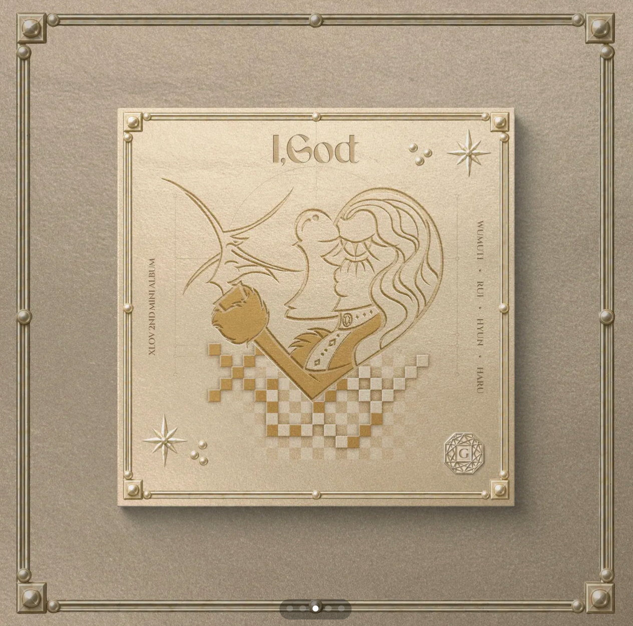 XLOV - 2nd Mini Album [I,God]